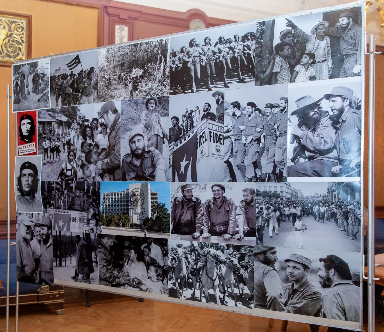 Фотовыставка Н.Е. Мануйлова «Хосе Марти и Кубинская революция», демонстрировалась в Золотой гостиной Центрального Дома Учёных.